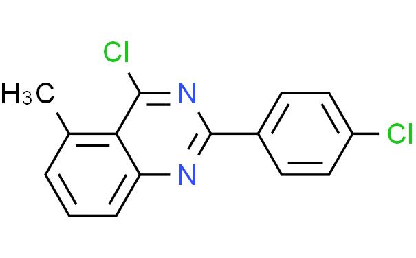 4-CHLORO-2-(4-CHLORO-PHENYL)-5-METHYL-QUINAZOLINE