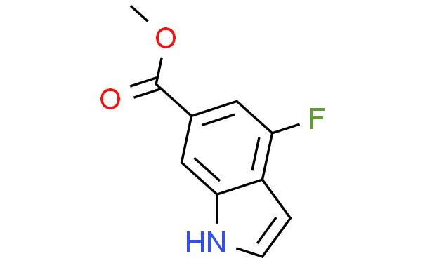 1H-Indole-6-carboxylic acid, 4-fluoro-, Methyl ester