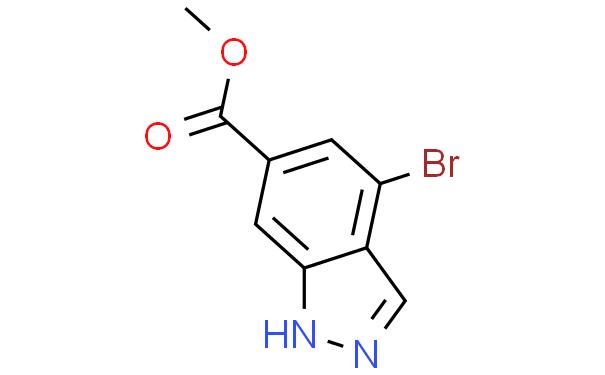 1H-Indazole-6-carboxylic acid, 4-bromo-, methyl ester