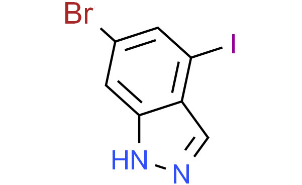 6-BROMO-4-IODO-1H-INDAZOLE