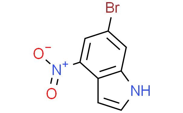 1H-Indole, 6-broMo-4-nitro-