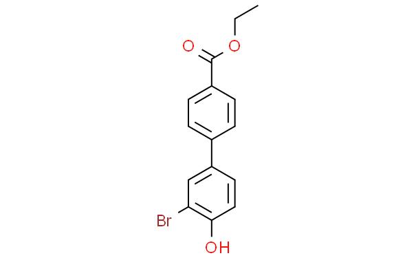 乙基 3-溴-4-羟基-[1,1-二联苯]-4-甲酸基酯