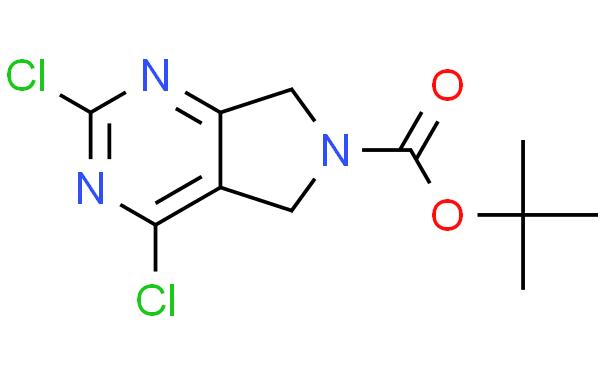 tert-butyl 2,4-dichloro-5,7-dihydro-6H-pyrrolo[3,4-d]pyrimidine-6-carboxylate