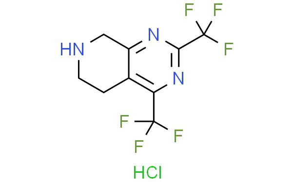 5,6,7,8-四氢-2,4-双(三氟甲基)吡啶并[3,4-D]嘧啶盐酸盐