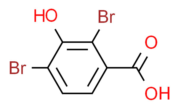 2,4-dibromo-3-hydroxybenzoic acid