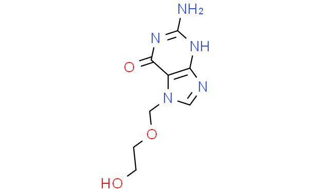 2-amino-7-[(2-hydroxyethoxy)methyl]-1,7-dihydro-6H purin-6-one