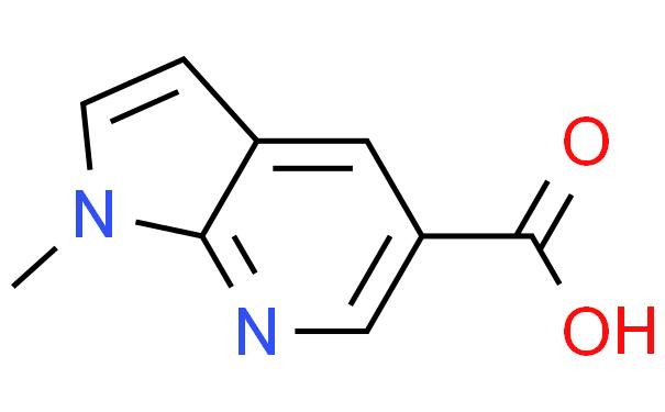 1-Methyl-7-azaindole-5-carboxylic acid