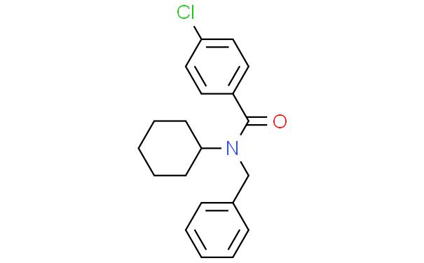 N-BENZYL-4-CHLORO-N-CYCLOHEXYLBENZAMIDE
