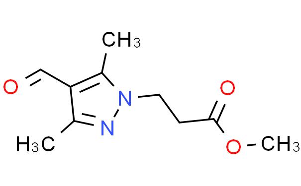 3-(4-甲酰基-3,5-二甲基-1H-吡唑-1-基)丙酸甲酯