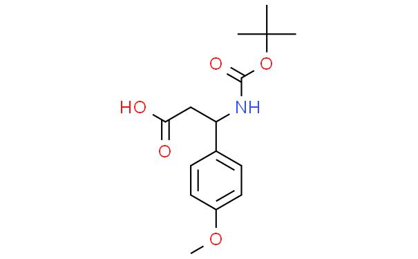 3-((叔丁氧羰基)氨基)-3-(4-甲氧基苯基)丙酸
