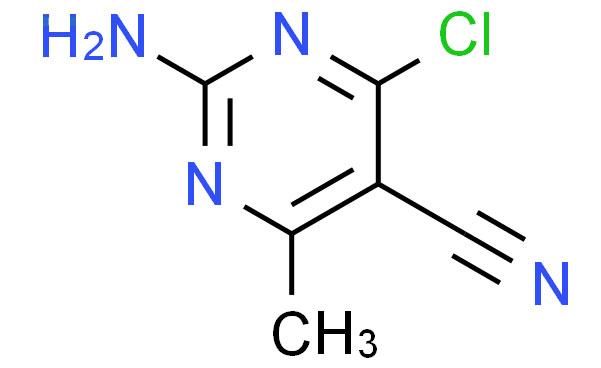 2-Amino-4-chloro-6-methylpyrimidine-5-carbonitrile