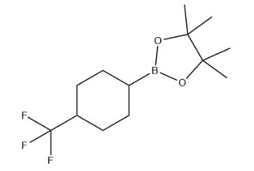 4,4,5,5-tetramethyl-2-(4-(trifluoromethyl)cyclohexyl)-1,3,2-dioxaborolane